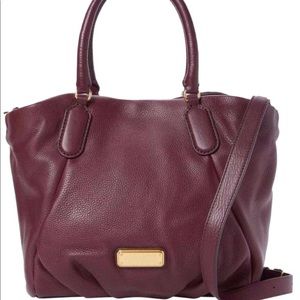 Marc by Marc Jacobs New Q Fran Dark Wine Tote